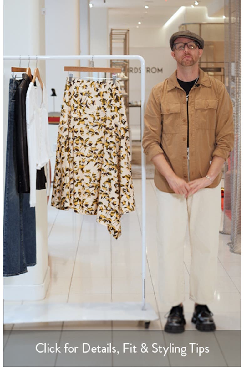 Annika High Waist Asymmetric Skirt video