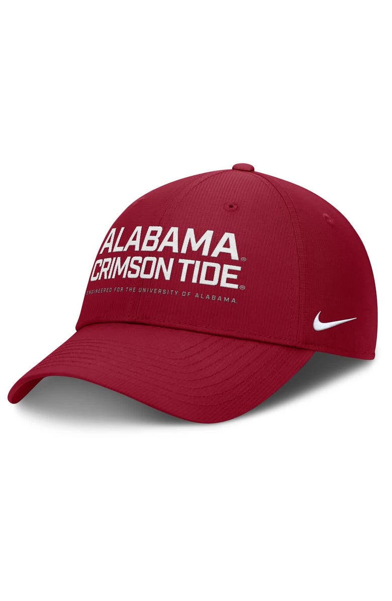 Nike Men's Nike Crimson Alabama Crimson Tide 2025 On-Field Gameday Club Adjustable Hat, Main, color, Crimson