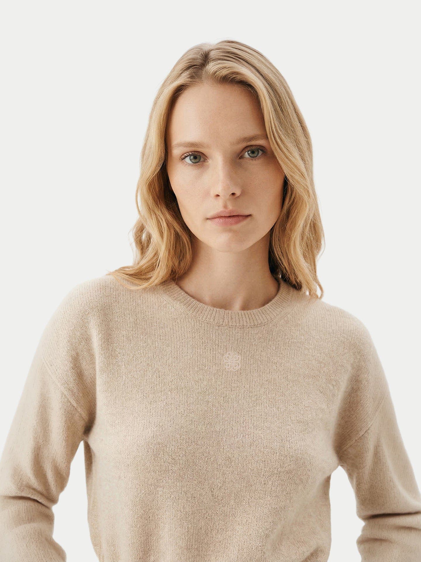 Cashmere Cinched-Waist Sweater - image 2