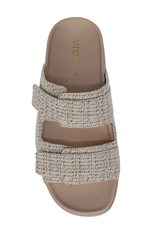 Vionic Riviera Platform Sandal In Gold