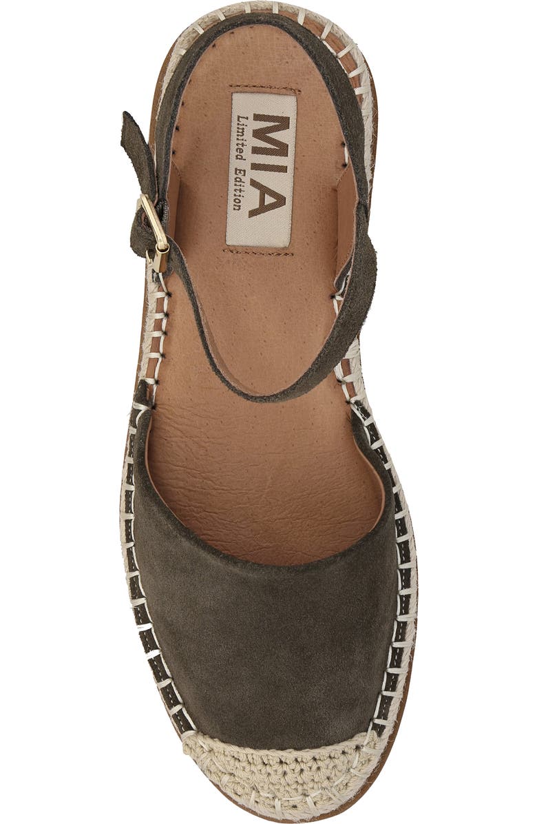 MIA Limited Edition Verona Espadrille Sandal, Alternate, color, Khaki