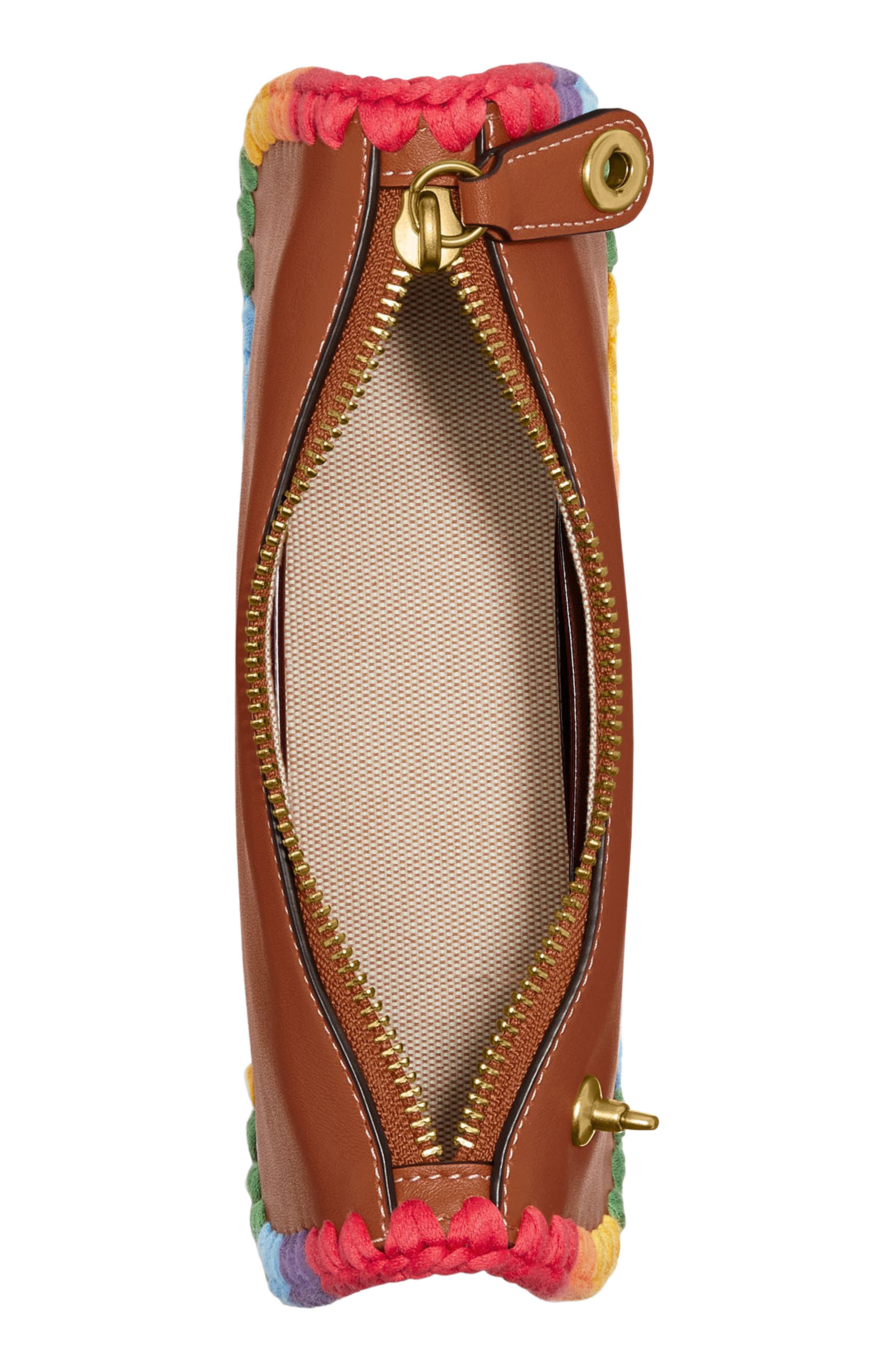 COACH Pride Swinger 20 Leather Shoulder Bag, Alternate, color, 