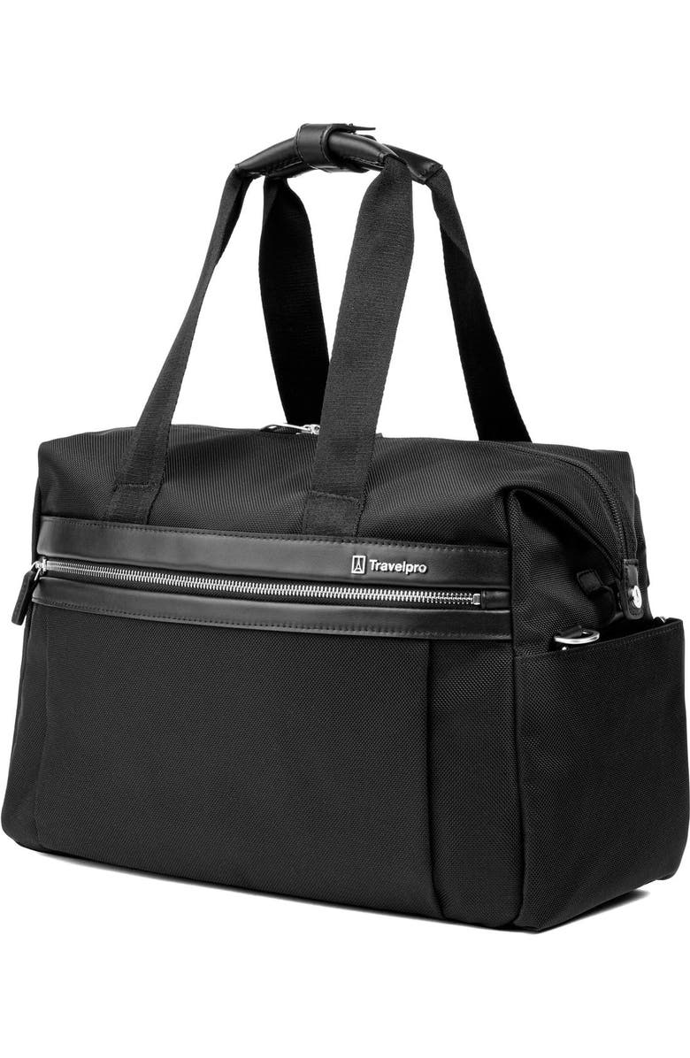 TRAVELPRO Platinum Elite Carry on Soft Travel Underseat Tote Bag, Alternate, color, Black