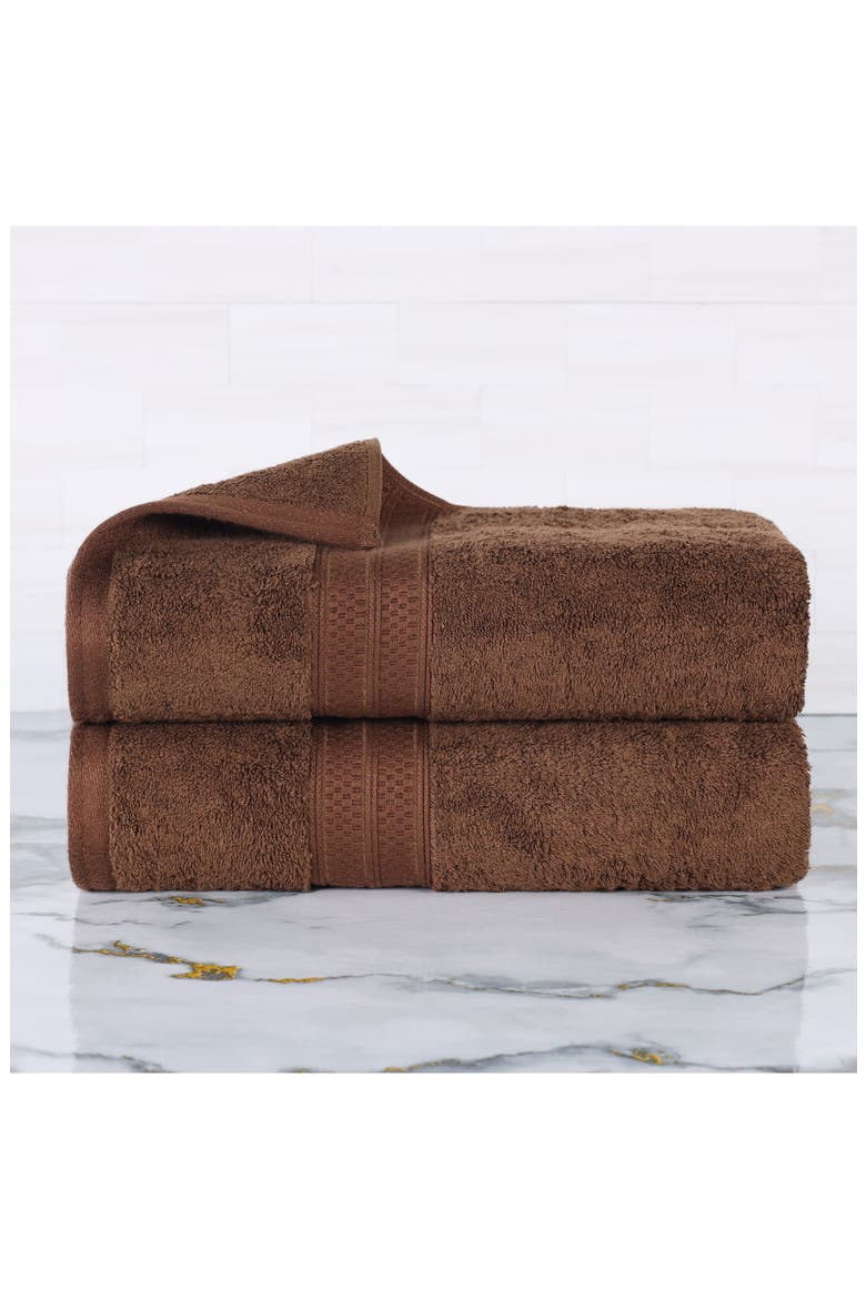 4-Pack Bath Towel Set, Alternate, color, COCOA