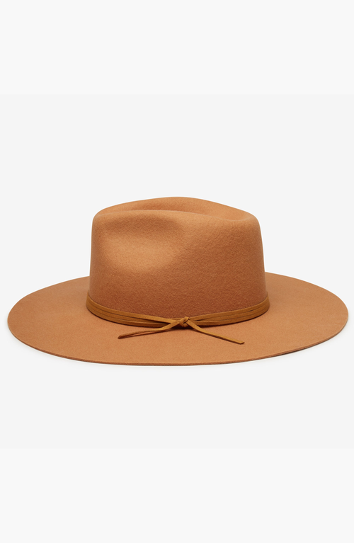 W Y E T H Shea Fedora In Brown