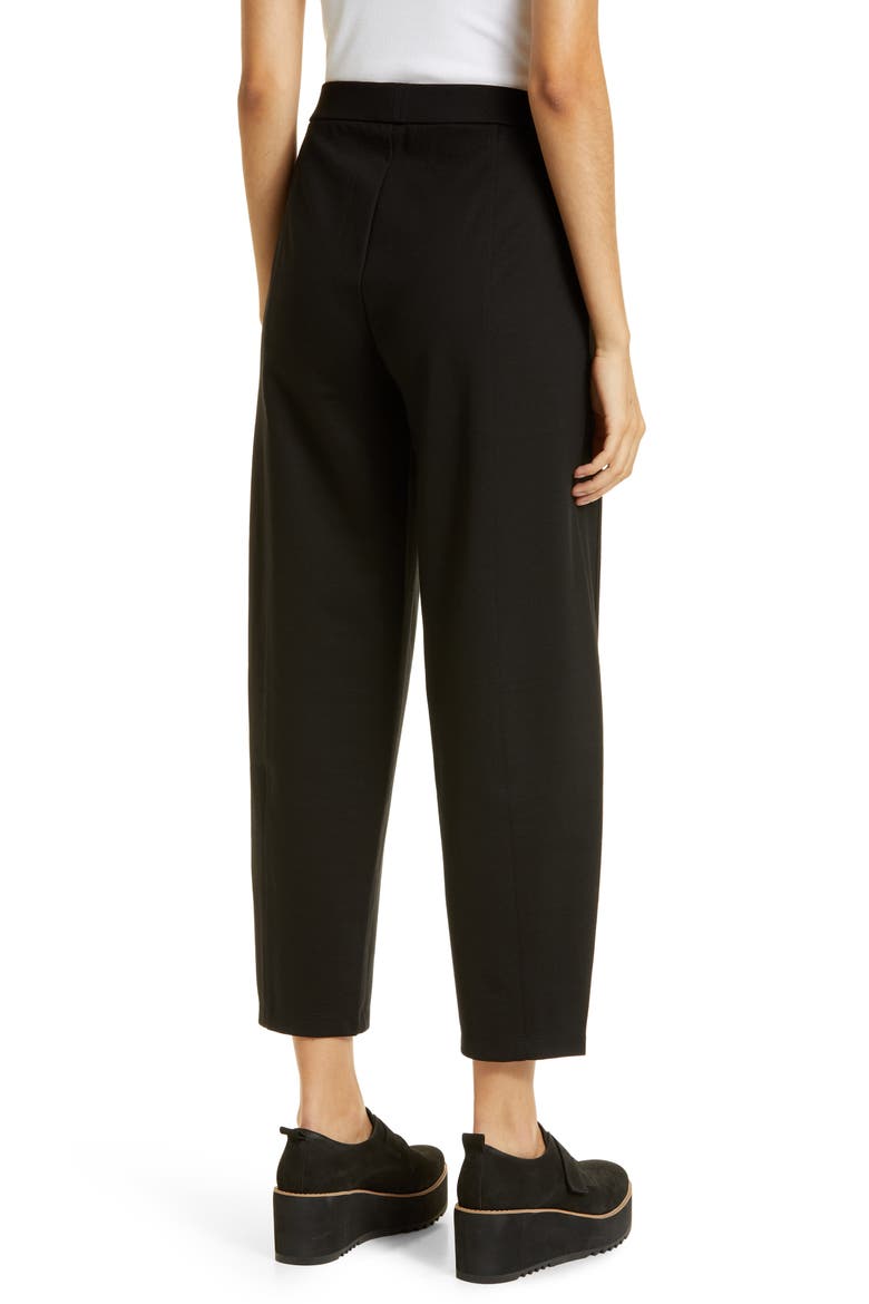 Ankle Lantern Pants, Alternate, color, BLACK