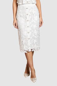 Coast Lace Pencil Skirt