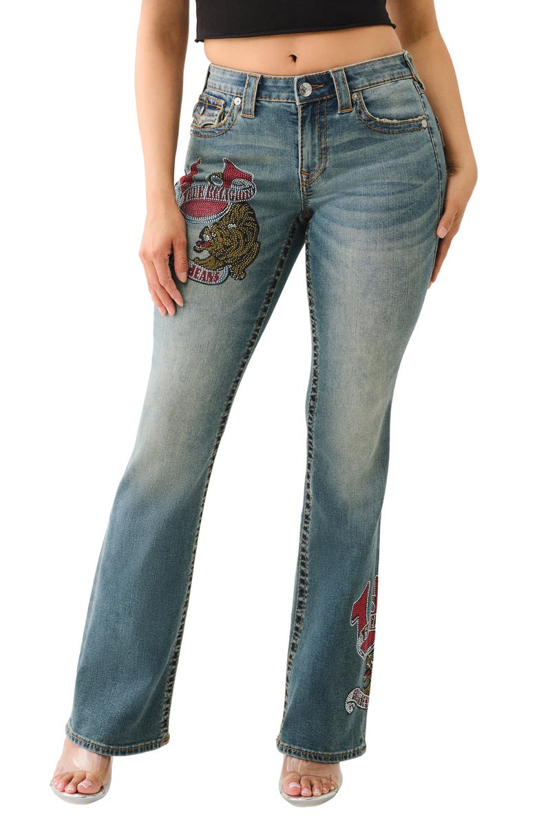 True Religion Becca Bootcut Jeans, Main, color, Skyscraper Serenity