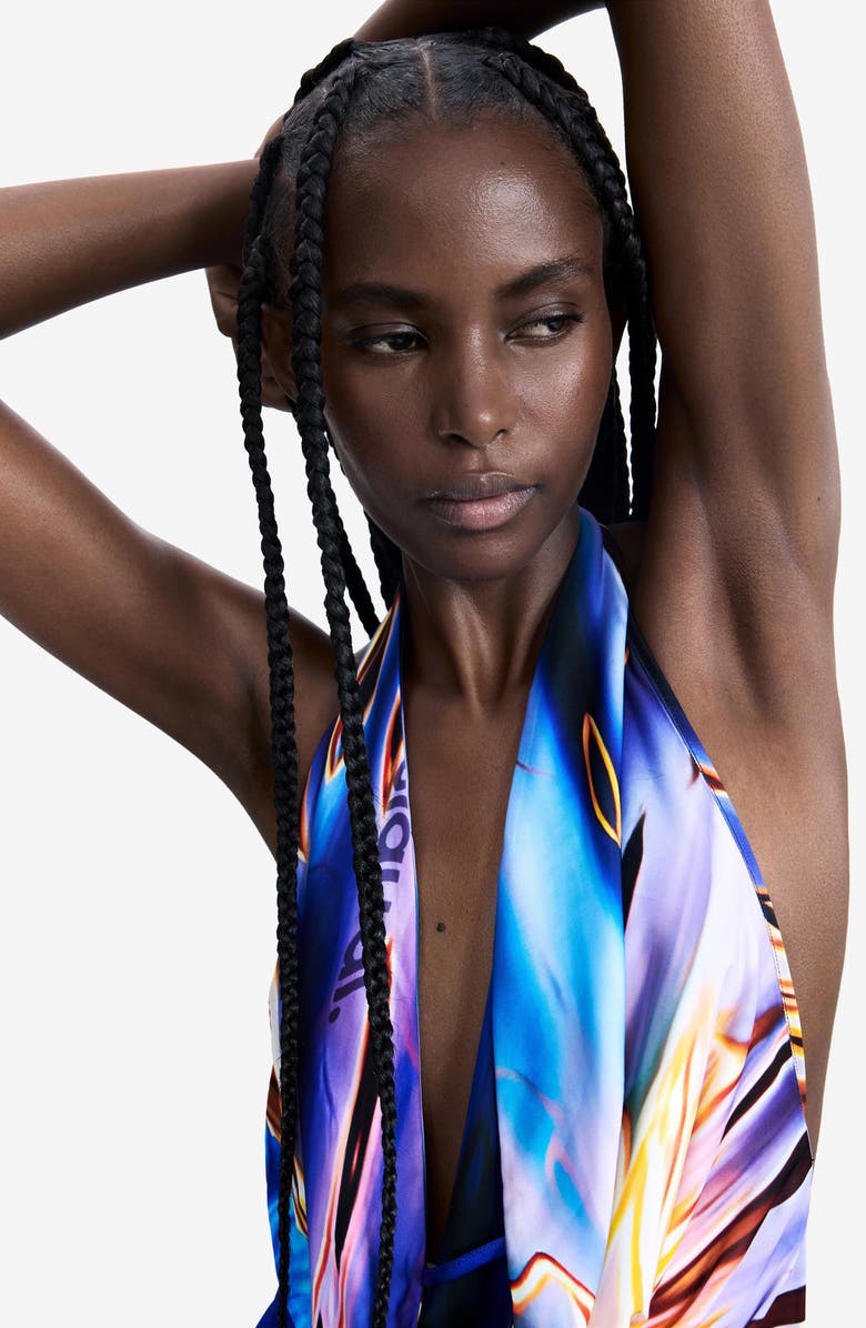Desigual Halter Minidress, Alternate, color, 