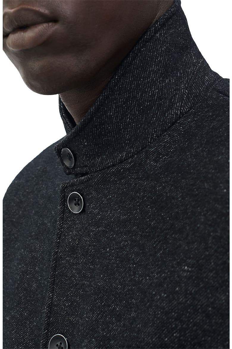 Prospect Cotton & Wool Twill Jacket, Alternate, color, DARK GREY