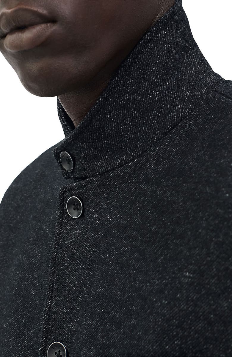 rag & bone Prospect Cotton & Wool Twill Jacket, Alternate, color, Dark Grey