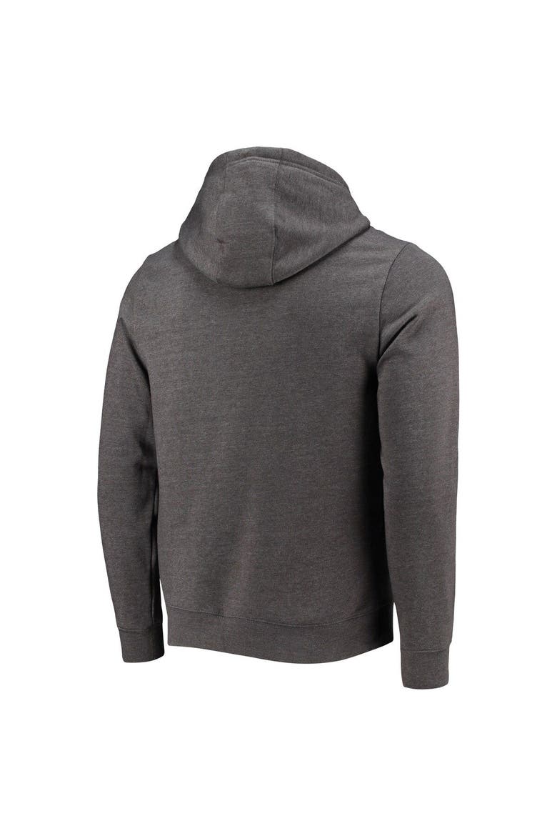 Men's Fanatics Branded Charcoal Team USA Repeat Fitted Pullover Hoodie, Alternate, color, Charcoal