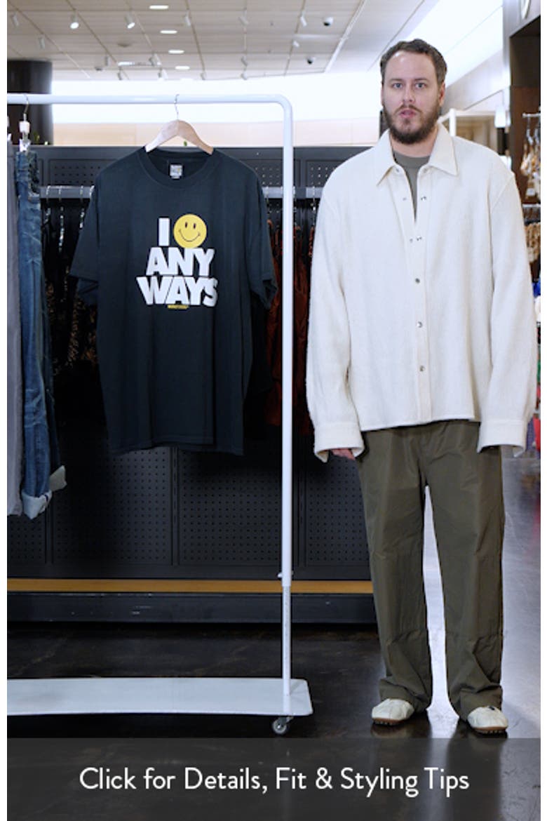 SMILEY® Smile Anyways Cotton Graphic T-Shirt (Men) | Nordstrom