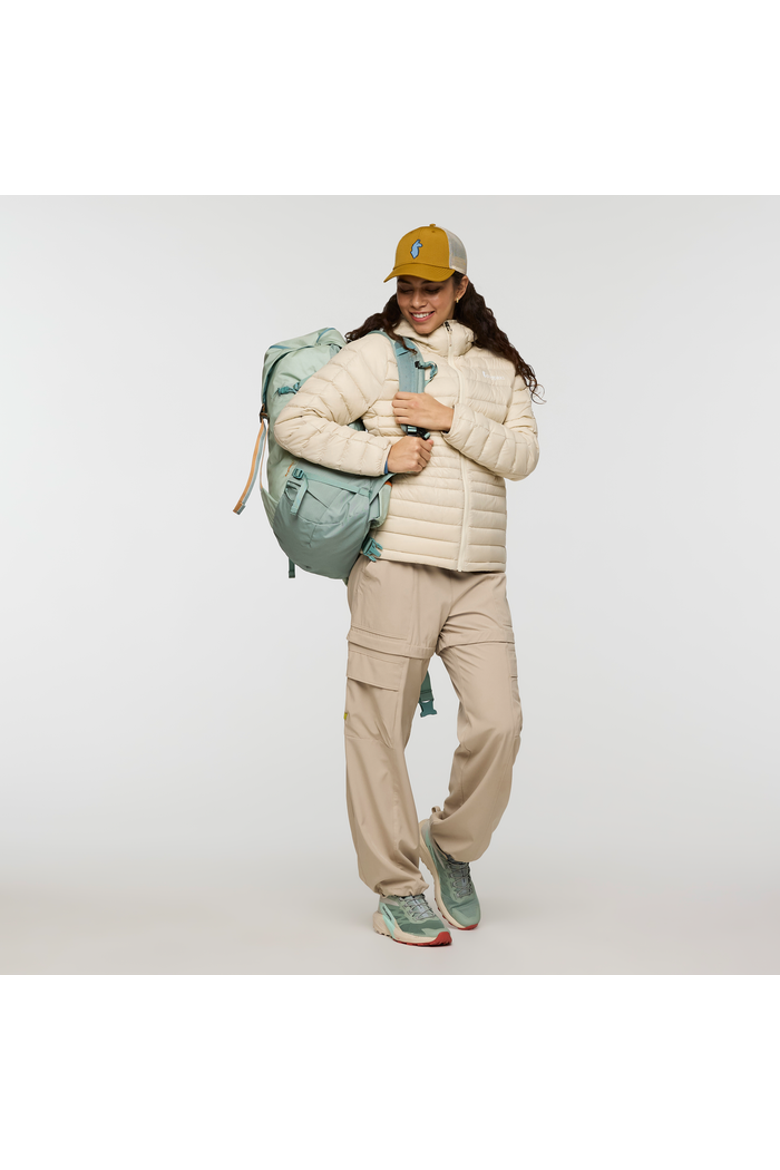 Fuego Down Hooded Jacket - Women's, Alternate, color, Cotopaxi Cream