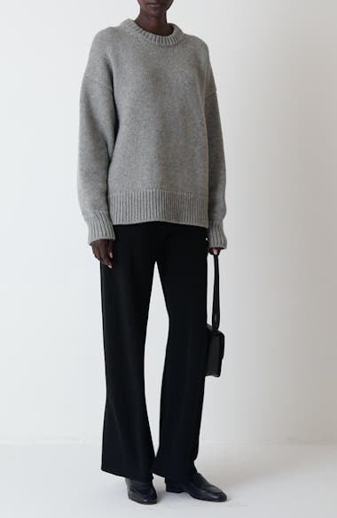関税込 THE ROW Gala cady wide-leg pants 670061 The Row Gala cady wide-leg pants The Row