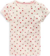 Mini Boden Kids' Pointelle Cotton T-Shirt