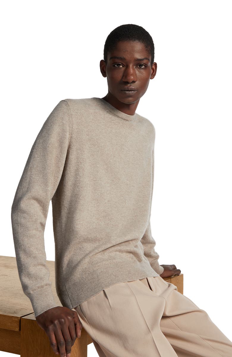 ZEGNA Oasi Cashmere Crewneck Sweater, Alternate, color, 