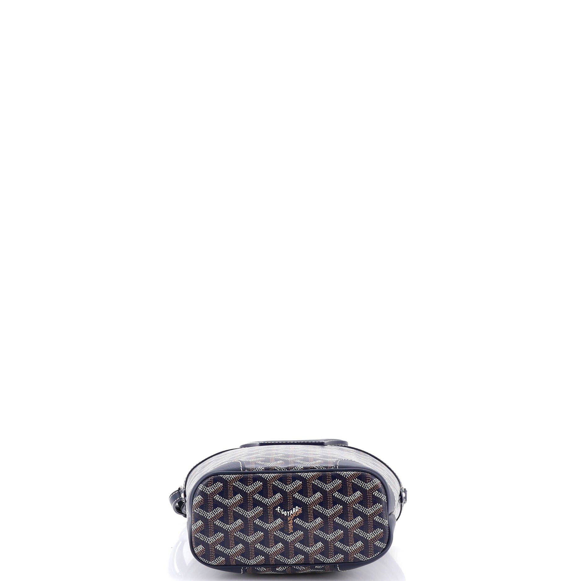 Pre-Owned Goyard Beluga Bag Coated Canvas Mini, Alternate, color, Blue