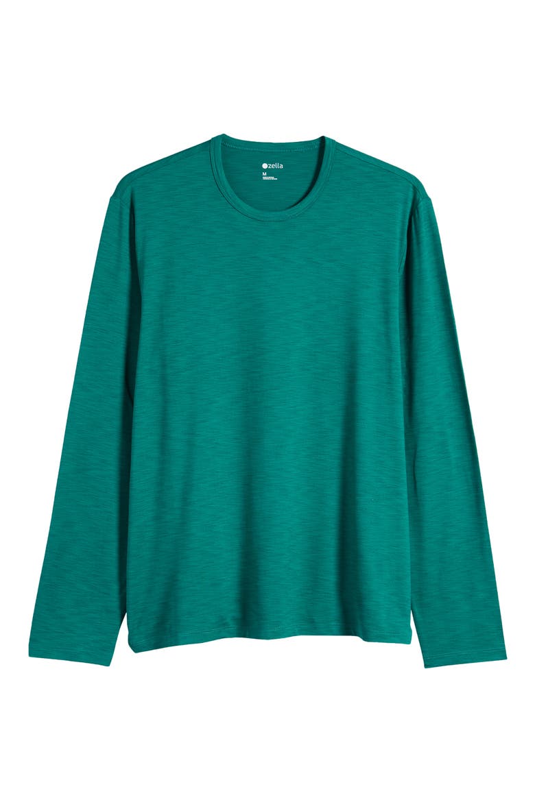 Perform Train Long Sleeve T-Shirt, Alternate, color, GREEN AVENTURINE
