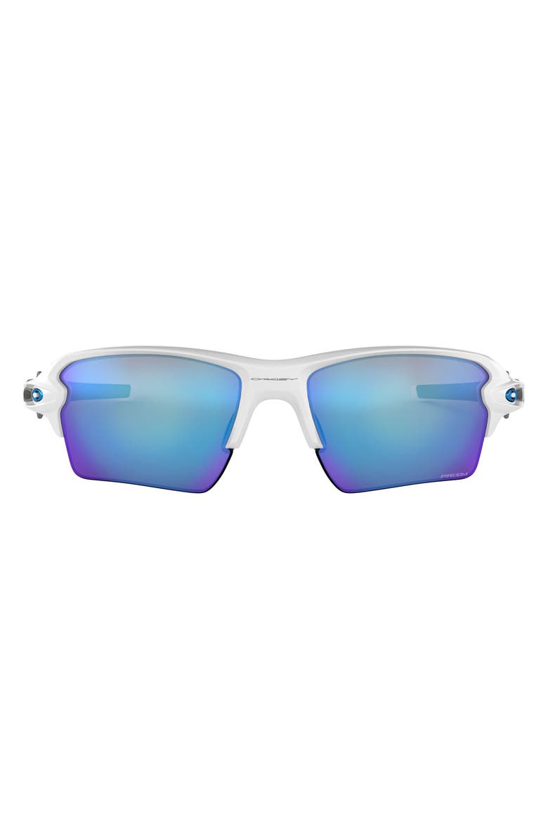 Oakley Flak<sup>®</sup> 2.0 XL 59mm Prizm<sup>™</sup> Sunglasses, Main, color, White