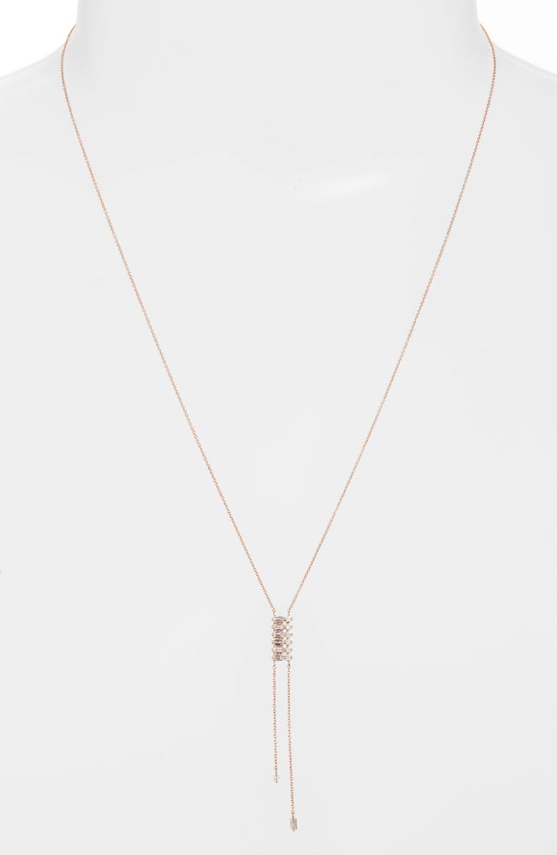 Dana Rebecca Designs Sadie Diamond Lariat Necklace, Alternate, color, 