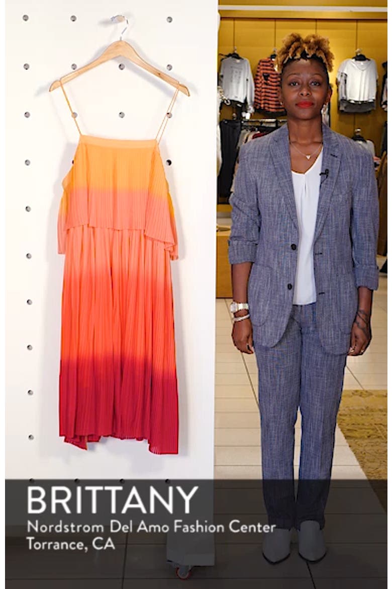 Pleated Midi Dress video