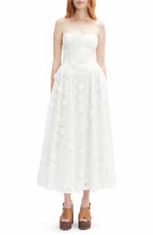 Estie Broderie Anglaise Cotton Maxi Dress