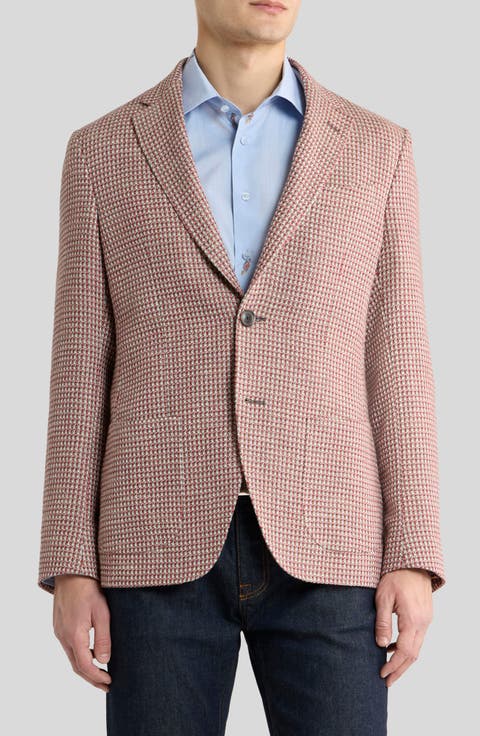 Roma Textured Cotton & Linen Sport Coat