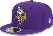 New Era Youth New Era Purple Minnesota Vikings  Main 59FIFTY Fitted Hat