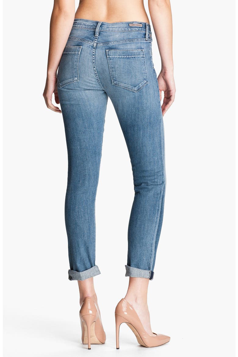 'Mandy' Slim Straight Leg Jeans, Alternate, color, CRYSTAL