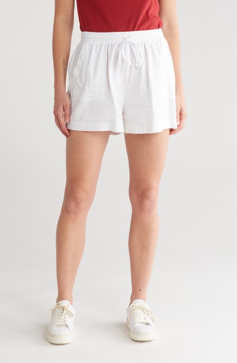 Marseille Linen Blend Drawstring Shorts