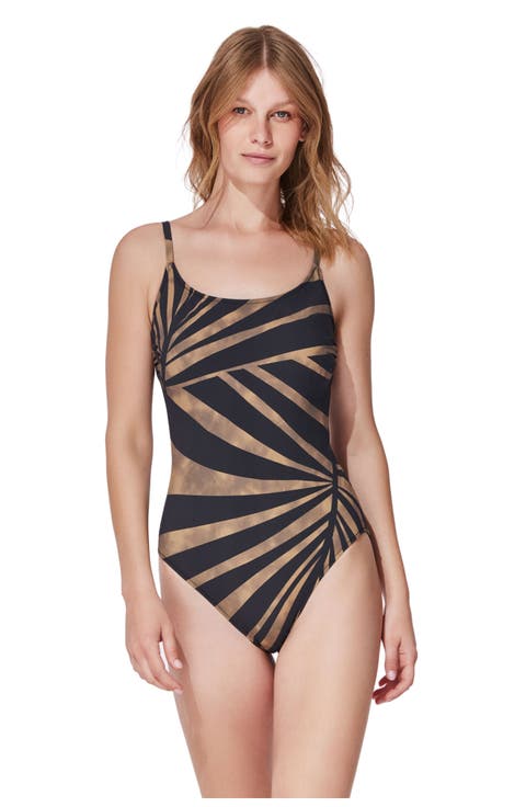 Desert Queen Scoop Neck One Piece