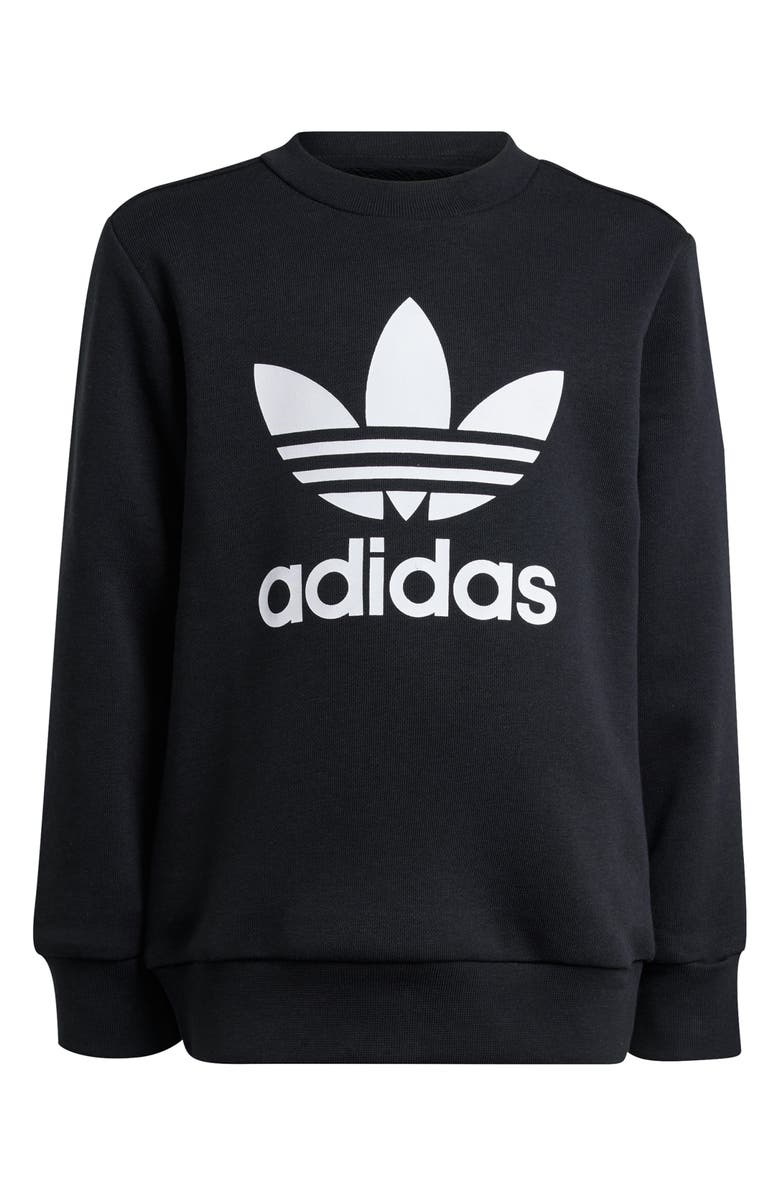 adidas Kids' Adicolor Lifestyle Graphic Sweatshirt & Joggers Set, Alternate, color,