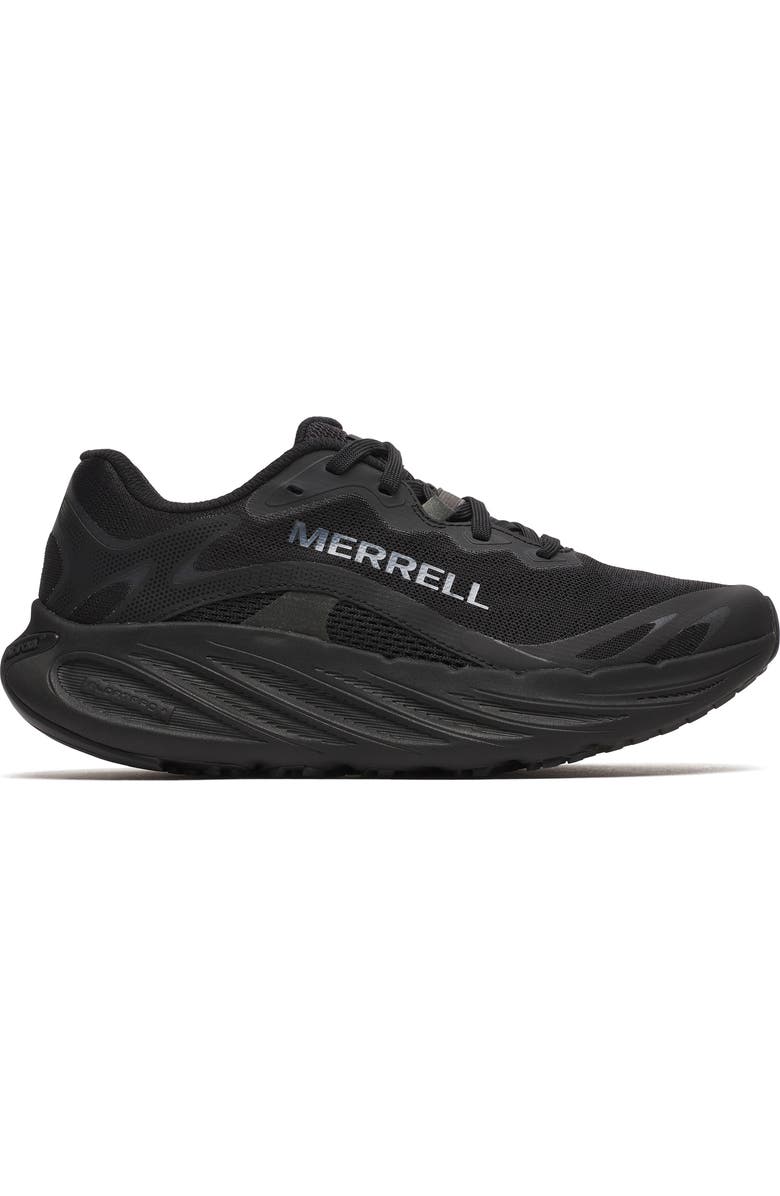 Merrell ProMorph Trail Running Shoe, Alternate, color, Black