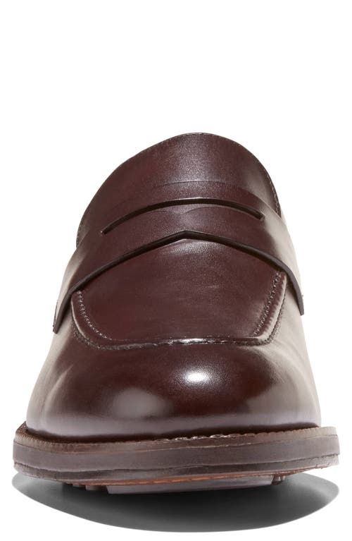 Cole Haan Ledley Grand Penny Loafer In Burgundy