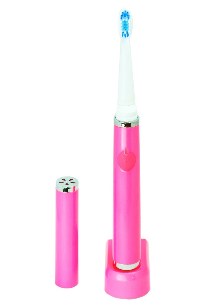 Rechargeable Sonic Toothbrush, Main, color, HOT PINK
