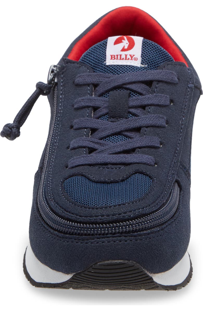 BILLY Footwear Billy Jogger Sneaker, Alternate, color, Navy / Red
