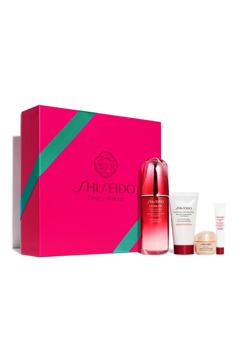 Shiseido Ultimate Defense Strengthen & Resist Wrinkles Set, Alternate, color,
