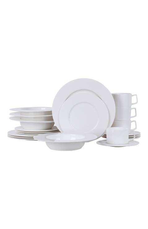 Sylvie Bone China 20-Piece Dinnerware Set