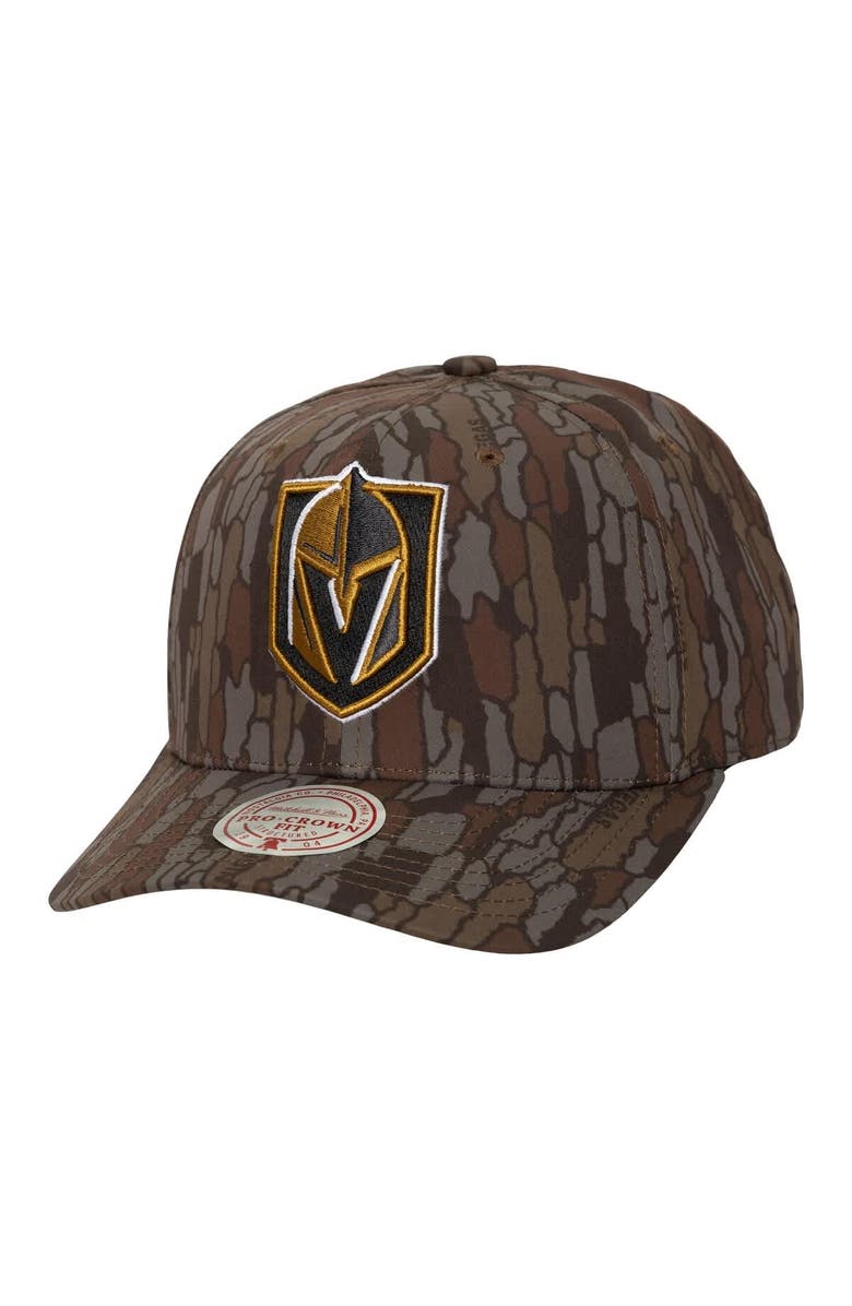 Mitchell & Ness Men's Mitchell & Ness Camo Vegas Golden Knights Hidden Camo Pro Crown Adjustable Hat, Main, color, Camo