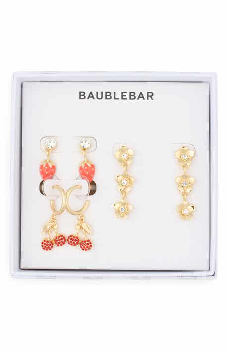 BaubleBar Fresh Picks Set of 3 Assorted Earrings