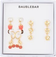 BaubleBar Fresh Picks Set of 3 Assorted Earrings
