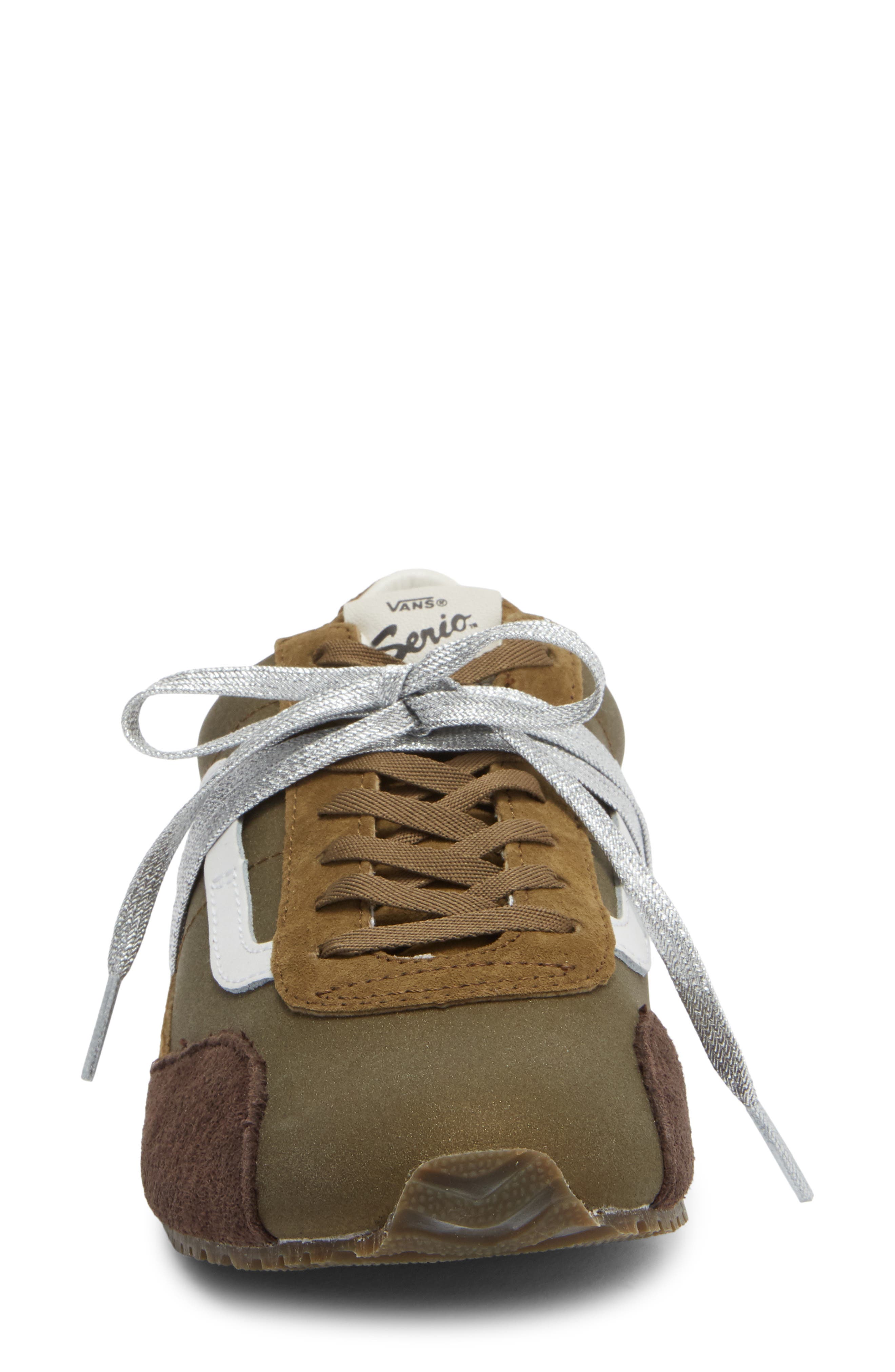 Vans Premium Super Lowpro Trainer, Alternate, color, Pig Suede Olive
