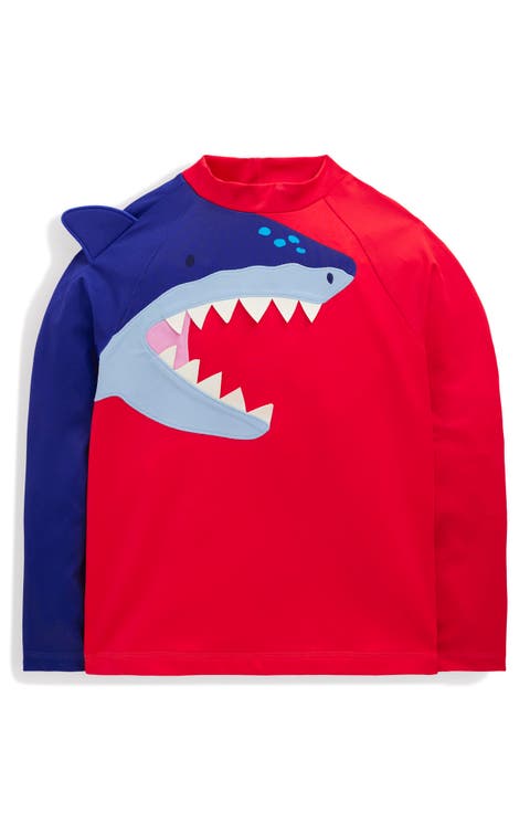 Kids' Appliqué Long Sleeve Rashguard (Toddler & Little Kid)