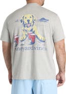 vineyard vines Big & Tall Pup Cup Graphic Tee
