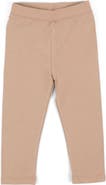 Leveret Girls Cotton Leggings, Solid Colors