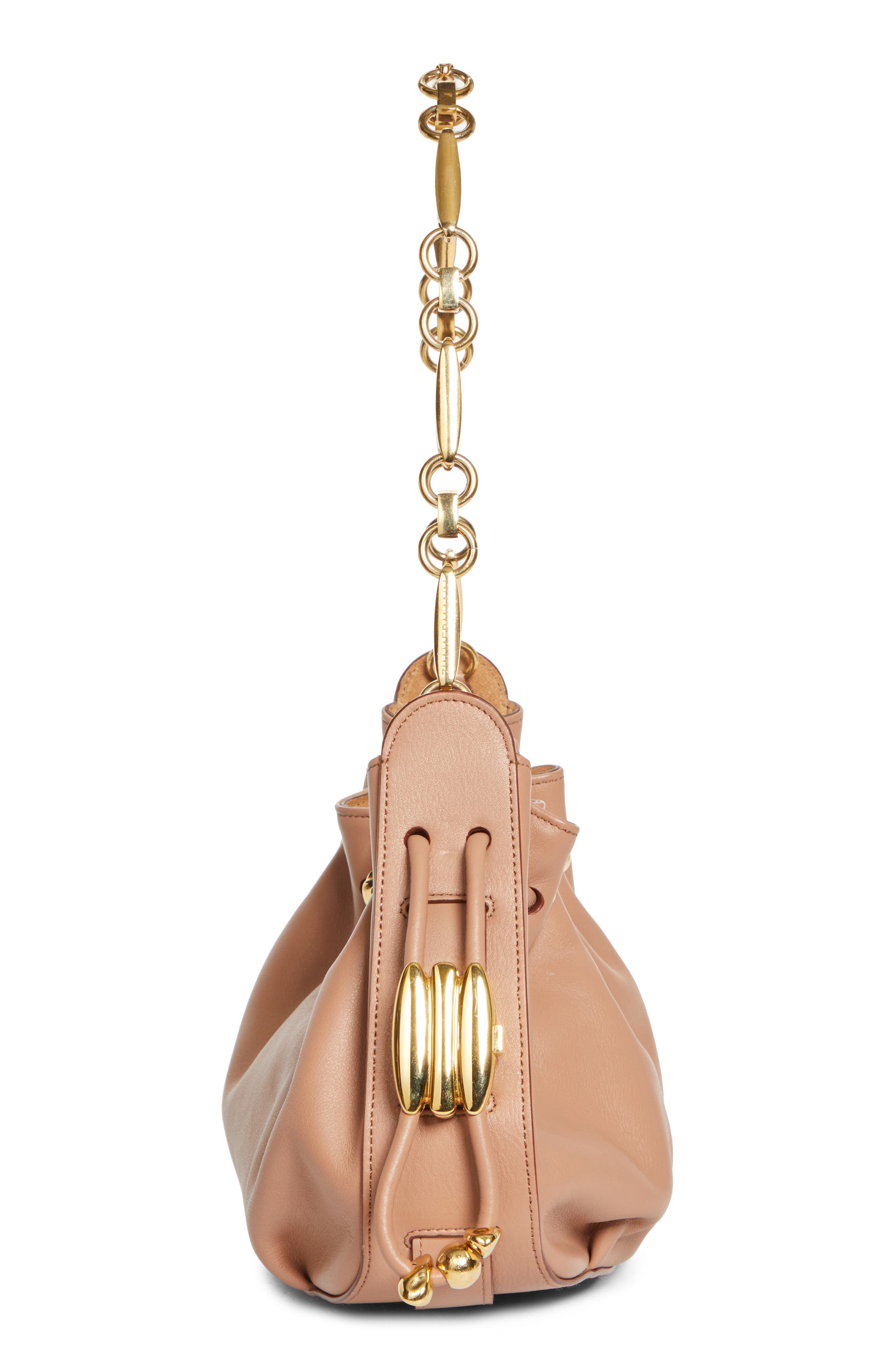 Zimmermann Halcyon Clutch Bag, Alternate, color, Biscuit