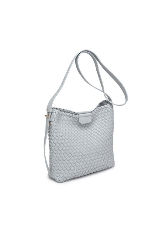 Moda Luxe Isadora Bucket Bag In Ice Blue