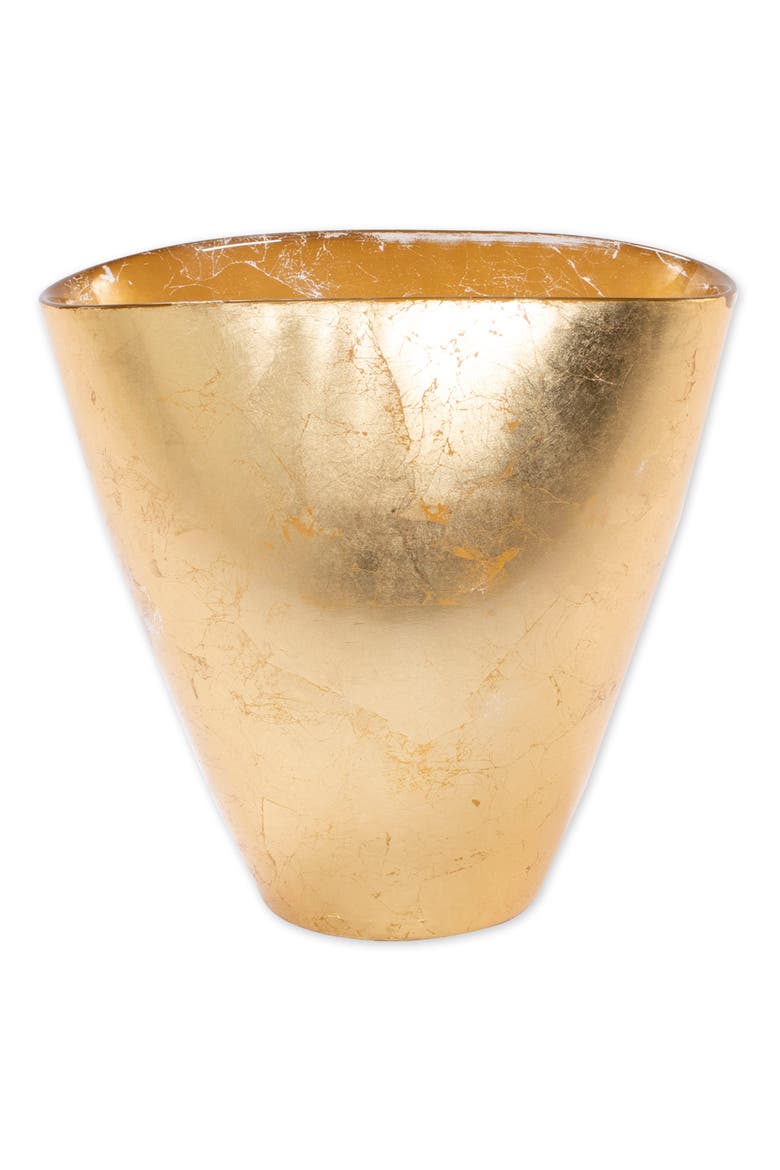 Moon Glass Vase, Main, color, GOLD