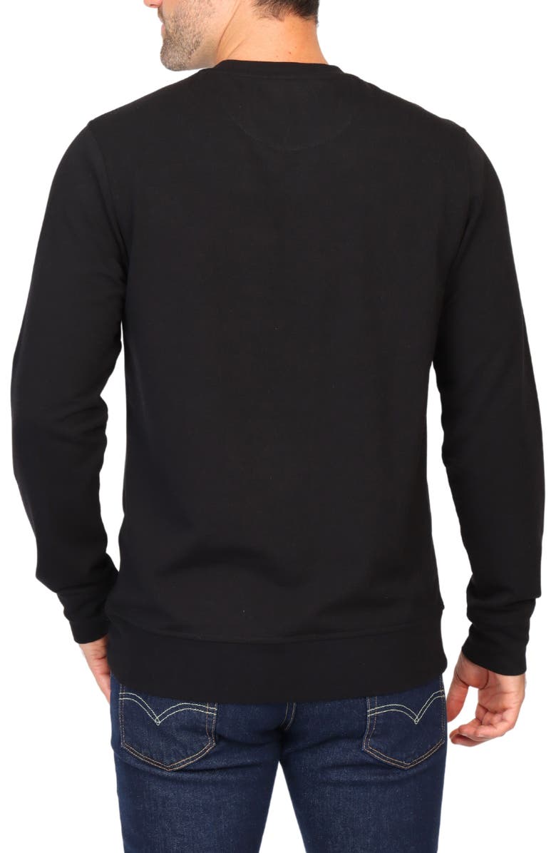TailorByrd Sueded Fleece Crewneck Pullover, Alternate, color, 